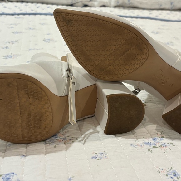 Circus Sam Edelman White Women's Boots Sz 10 - Picture 5 of 6